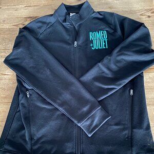 Full zip performance jacket -- Romeo and Juliet on Broadway crew-only show merch